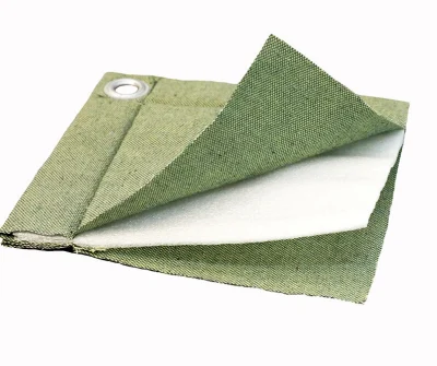 Шторы на дверь брезентовые, водоотталкивающие (ВО) утепленные