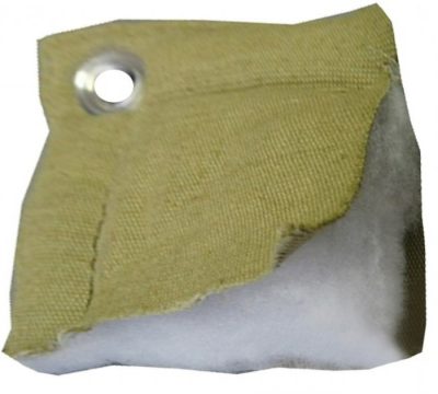 Утепленная брезентовая штора для гаража (СКПВ) 2х5 м.